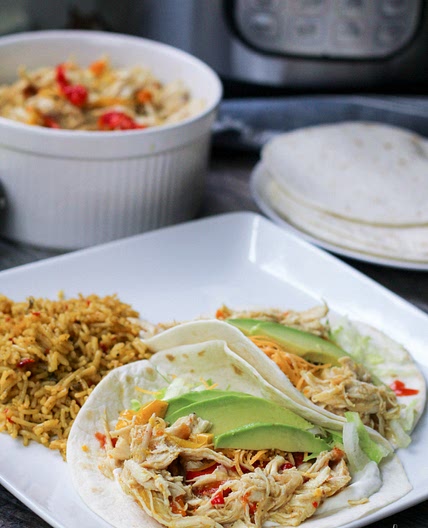 Instant Pot Chicken Fajitas