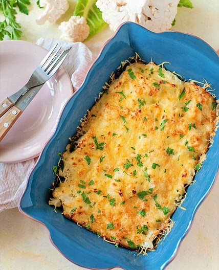 Creamy Cauliflower Gratin