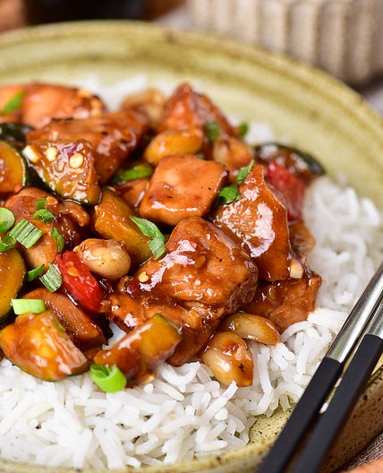 Kung Pao Chicken (Panda Express Copycat Recipe)