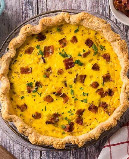 Quiche (Quiche Lorraine + More Flavor Variations)
