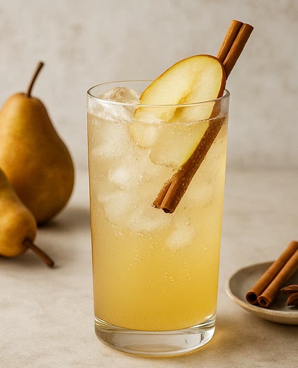 Spiced Pear Fizz