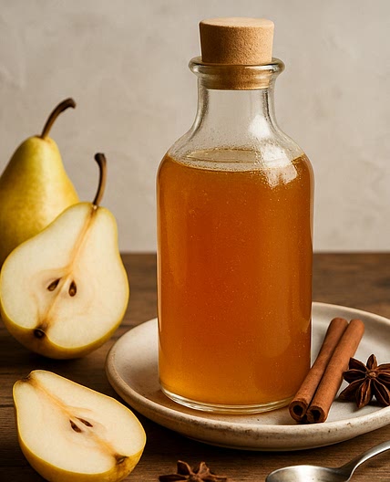 Spiced Pear Sugar Syrup
