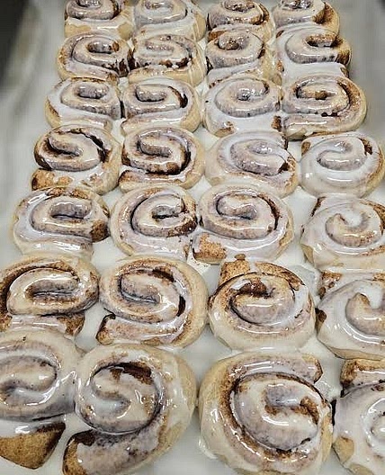 School Cinnamon Rolls