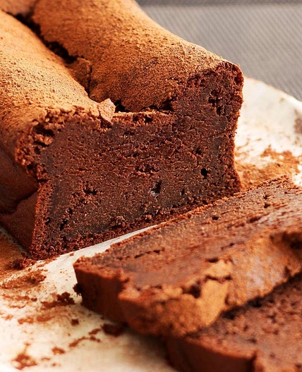 Fallen Chocolate Soufflé Cake