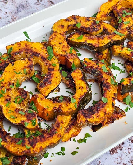 Parmesan Roasted Acorn Squash