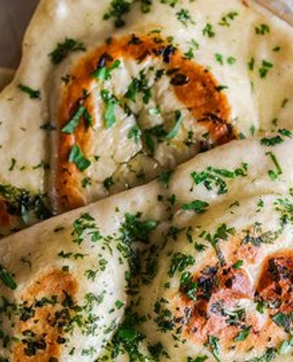 Vegan Garlic Naan