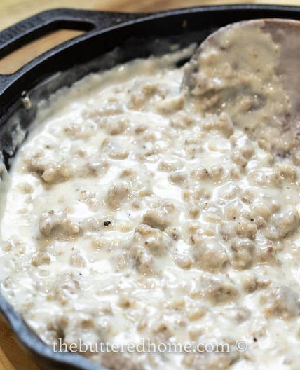 Homemade Southern Sausage Gravy