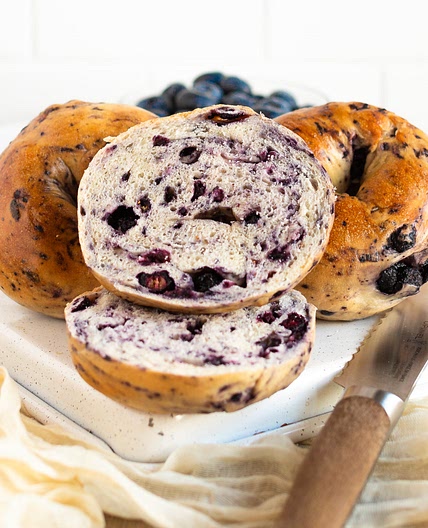 Blueberry Bagels