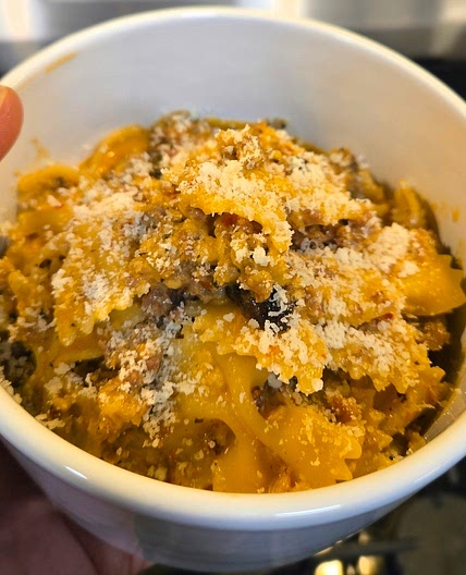 Brad's Vodka Pasta with Spicy Italian Sausage