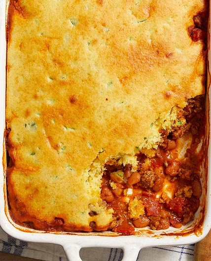 Cowboy Cornbread Casserole