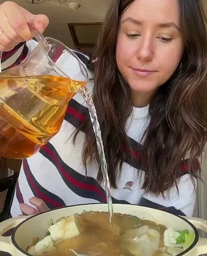 Blumenkohl bohnensuppe