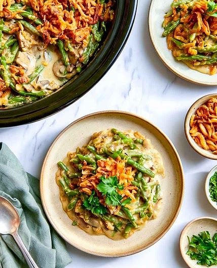 Crockpot Green Bean Casserole