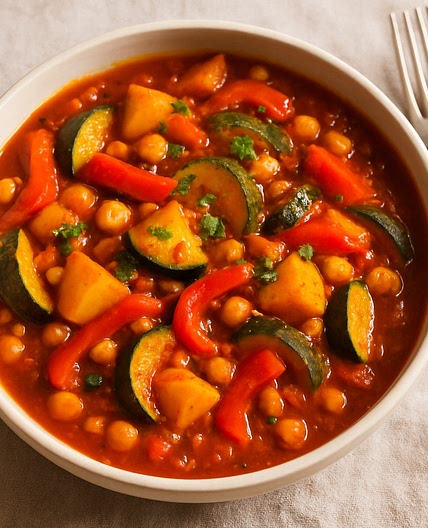 Pittige groentestoof uit de slowcooker
