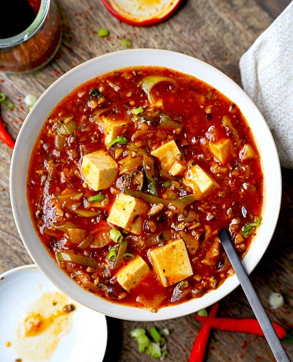 The Best Vegan Mapo Tofu