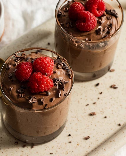 High Protein Chocolate Silken Tofu Mousse (vegan)