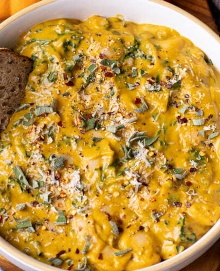 Butternut Squash Ricotta Butter Beans (high protein)
