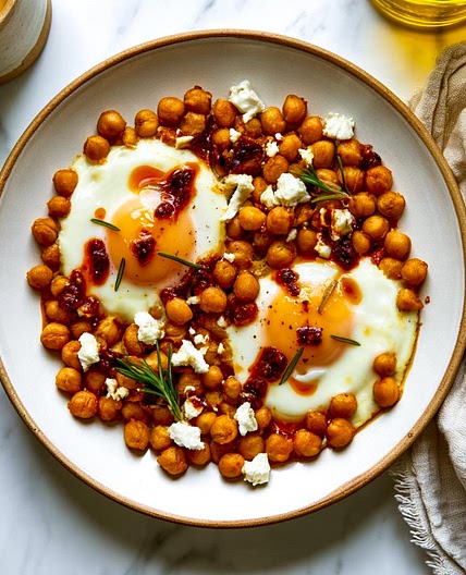 Chickpea Fried Eggs