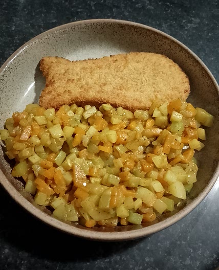 curry au 3 legumes