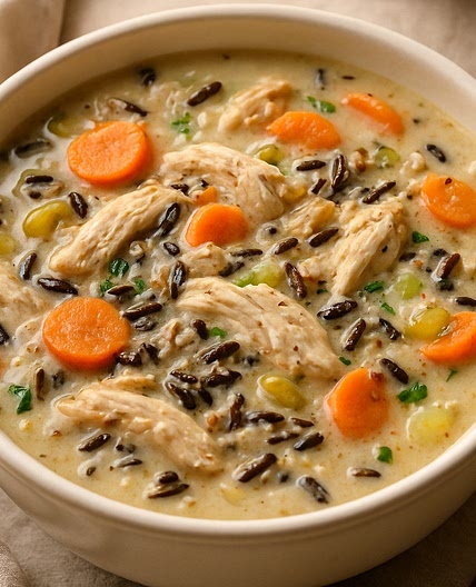 Chicken + Wild Rice Soup