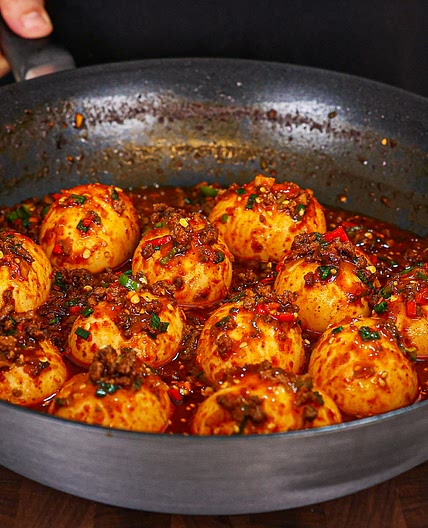 Spicy Gochujang Eggs