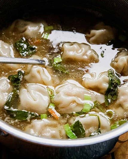 No Water Chicken Wonton Soup
