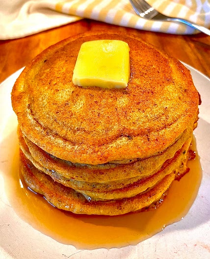 Easy Pumpkin Pancakes (Using Krusteaz Pancake Mix)