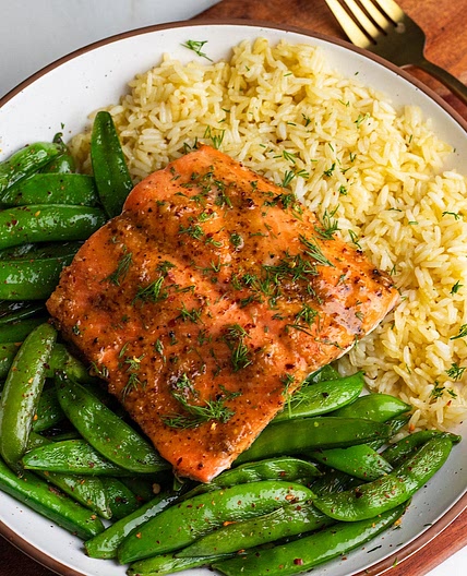 Miso Honey Mustard Salmon