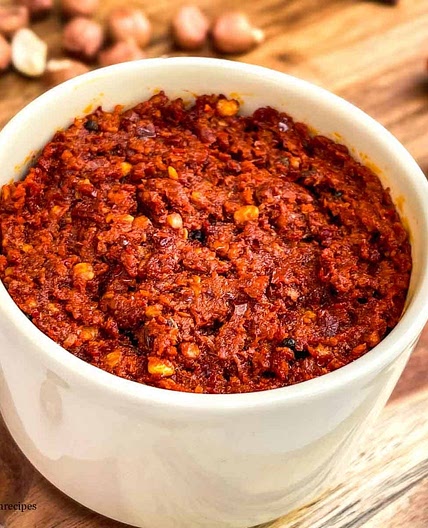 Red Chutney for Sandwich and Street Food