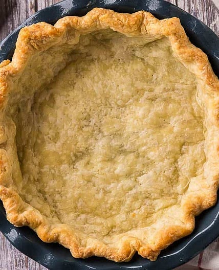 Homemade Pie Crust (double crust)