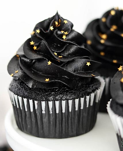 Black Velvet Cupcakes