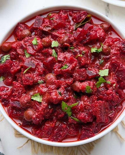 Beetroot Kurma | Beetroot Korma - Instant Pot Pressure Cooker