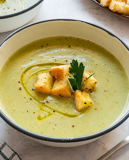 Broccoli and Cauliflower Soup