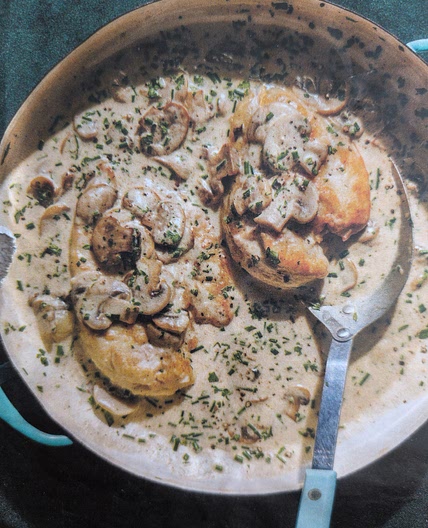 Creamy Garlic Mushroom Chicken