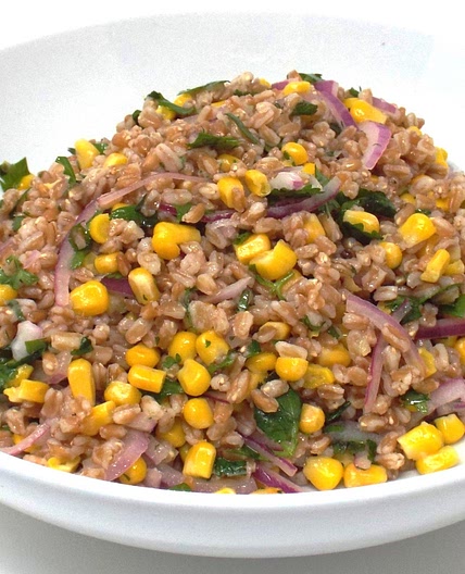 Farro Corn Salad