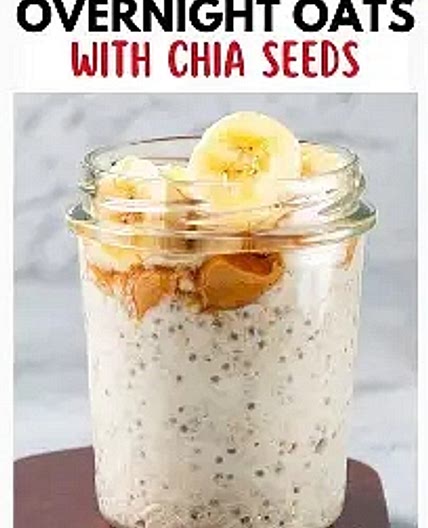 Overnight Oats with Chia Seeds