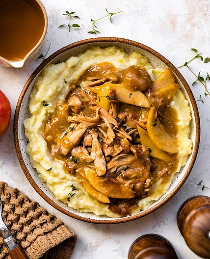 Crockpot Chicken with Apples