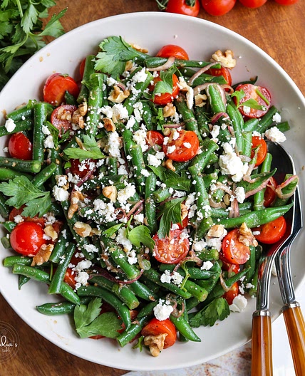 Simple Green Bean Tomato Salad