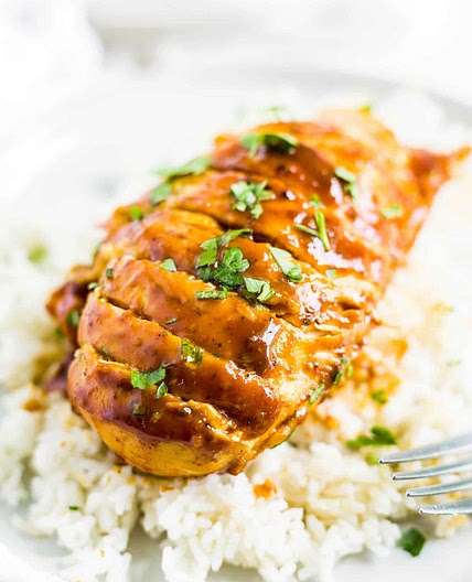 Honey-Mustard Chicken with Herb Quinoa, Roasted Broccoli & Carrots