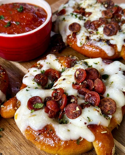Blackstone Pizza Loaded Pretzels