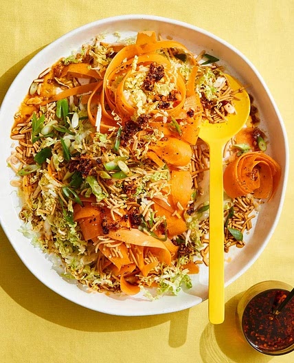 Crunchy carrot salad
