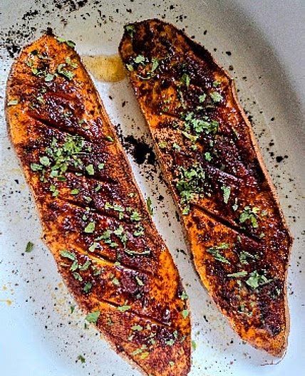 Chili Pumpkin Spice Sweet Potato