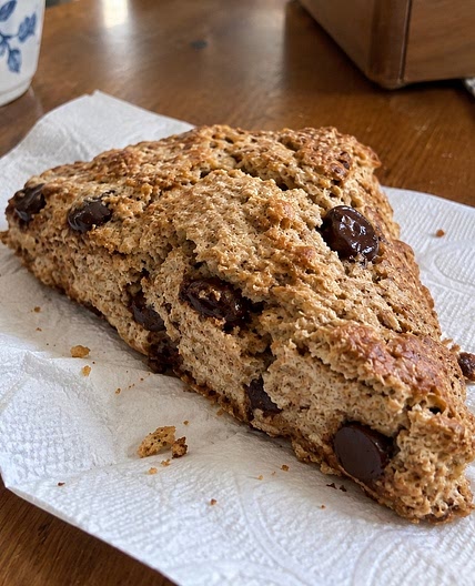 Whole Wheat Scone with Greek Yoghurt