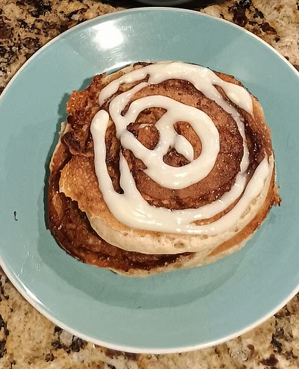 Cinnamon Roll Pancakes
