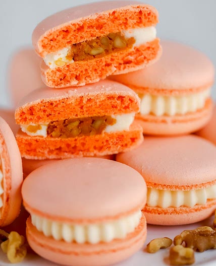 Carrot Cake Macarons
