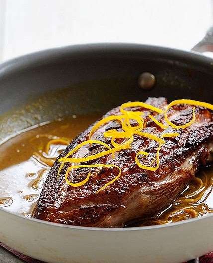 Magret de canard à la poêle