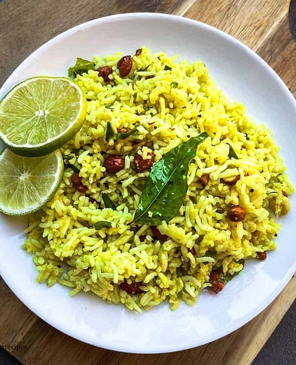 Lemon Rice with Leftover Rice