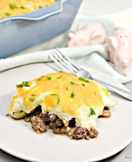 Keto Cauliflower Shepherd's Pie
