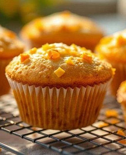 Fluffy Orange Muffins
