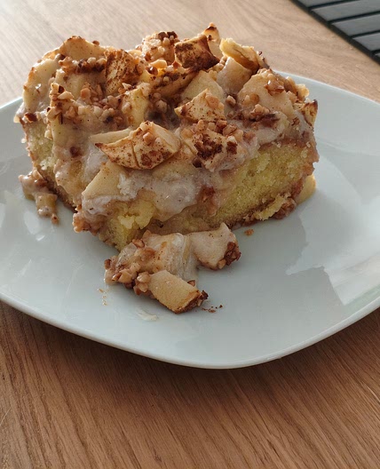 Kleiner Vanille-Apfel-Kuchen