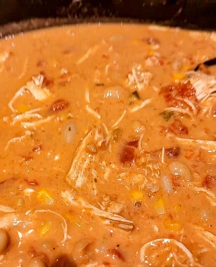 Buffalo chicken chili